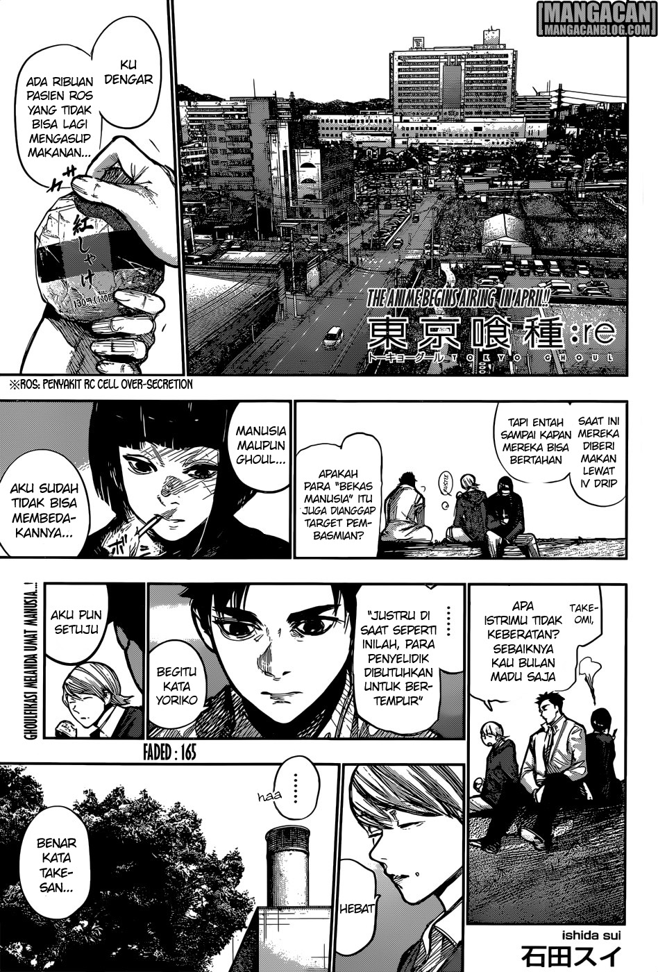Tokyo Ghoul:re Chapter 165 - halaman 1