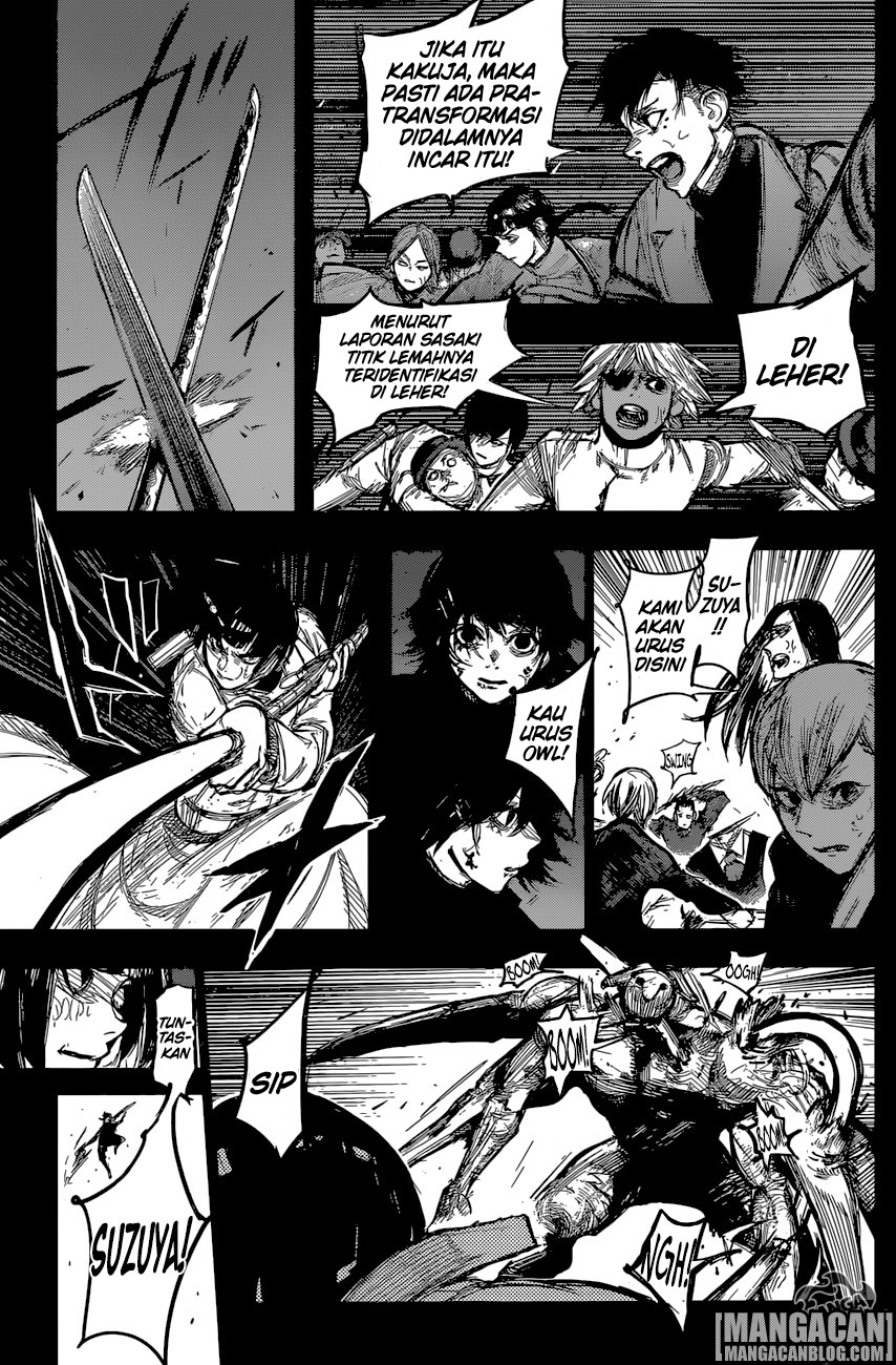 Tokyo Ghoul:re Chapter 166 - halaman 17