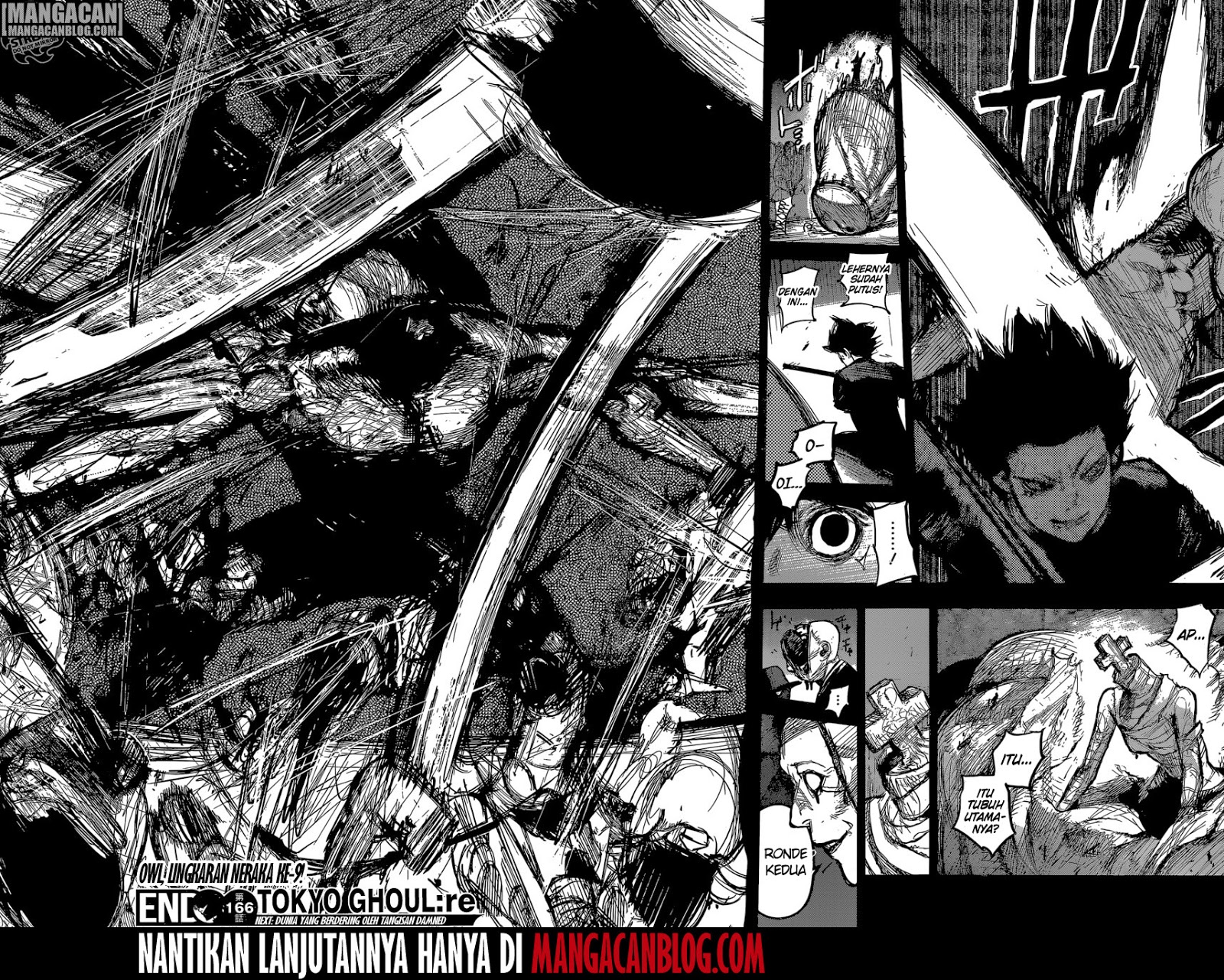 Tokyo Ghoul:re Chapter 166 - halaman 18