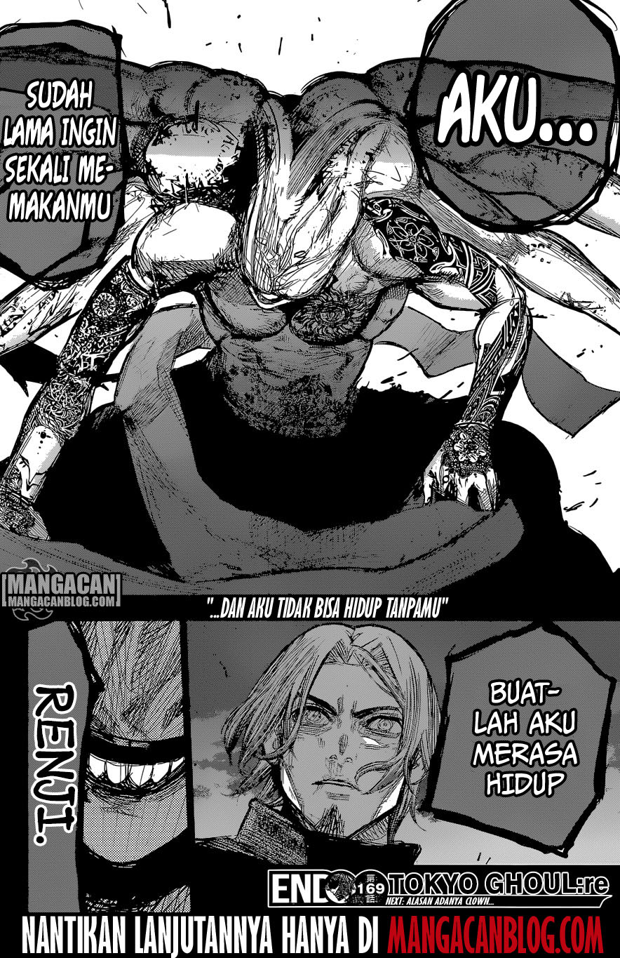 Tokyo Ghoul:re Chapter 169 - halaman 19