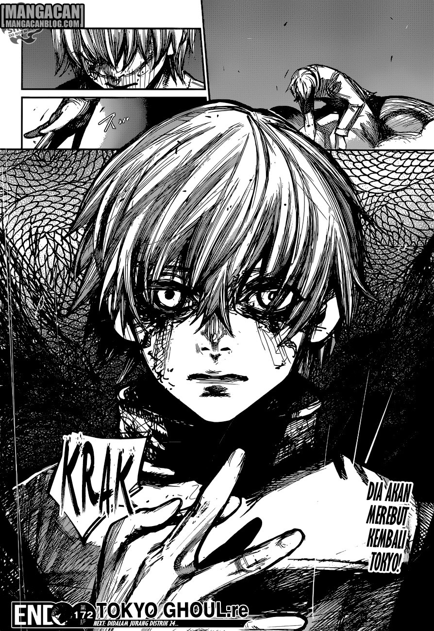 Tokyo Ghoul:re Chapter 172 - halaman 18