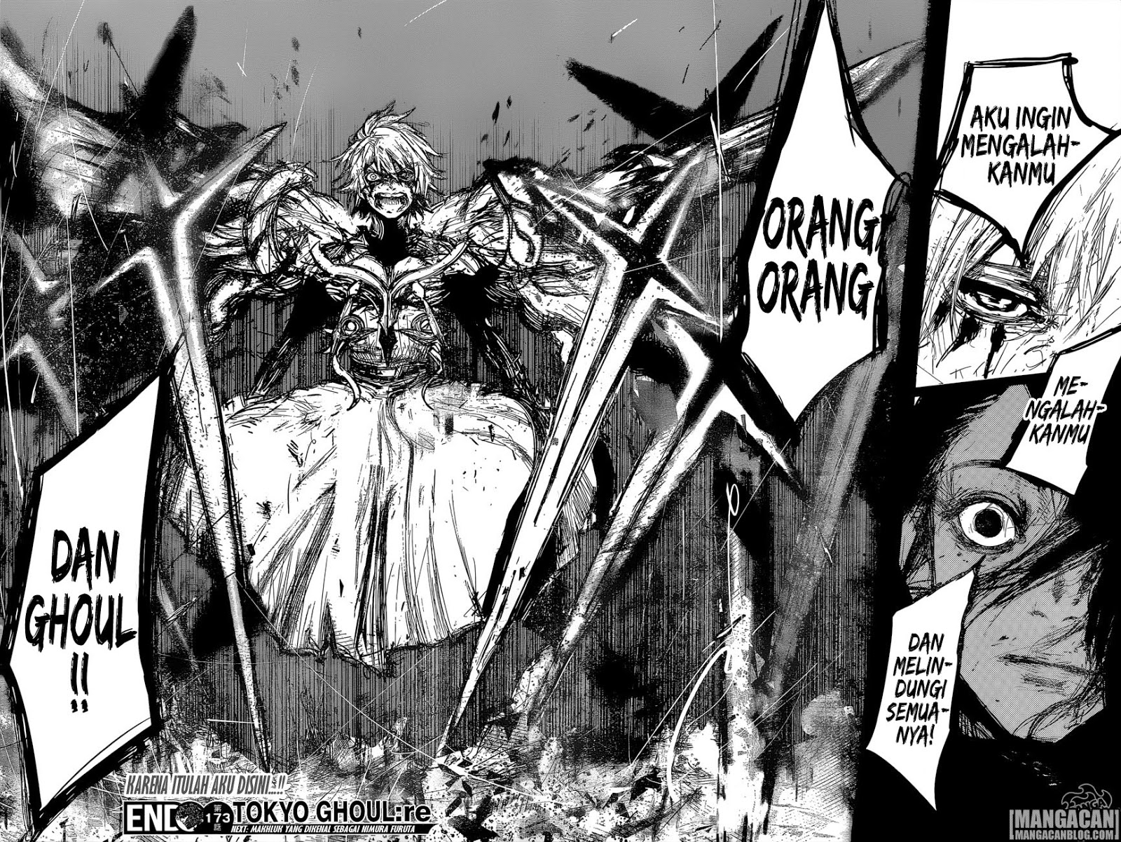 Tokyo Ghoul:re Chapter 173 - halaman 19