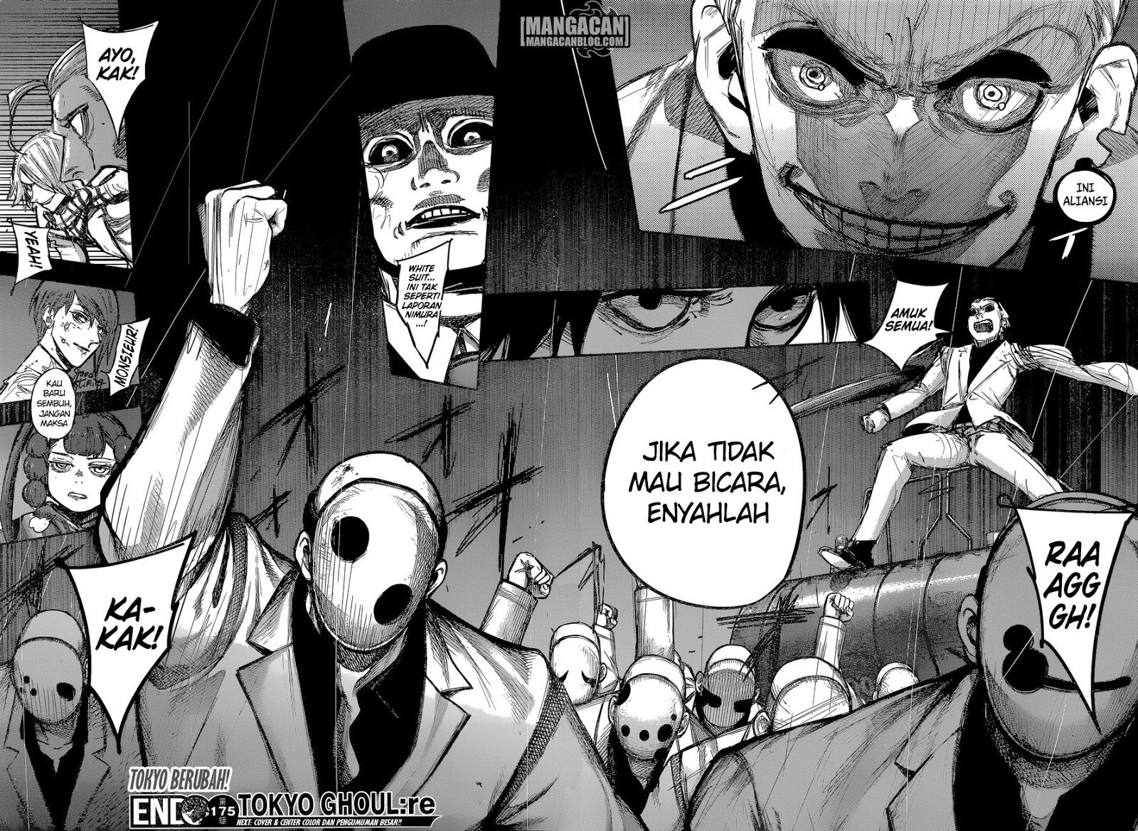 Tokyo Ghoul:re Chapter 175 - halaman 18
