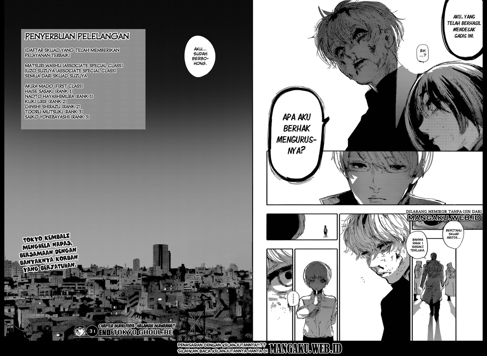 Tokyo Ghoul:re Chapter 31 - halaman 17