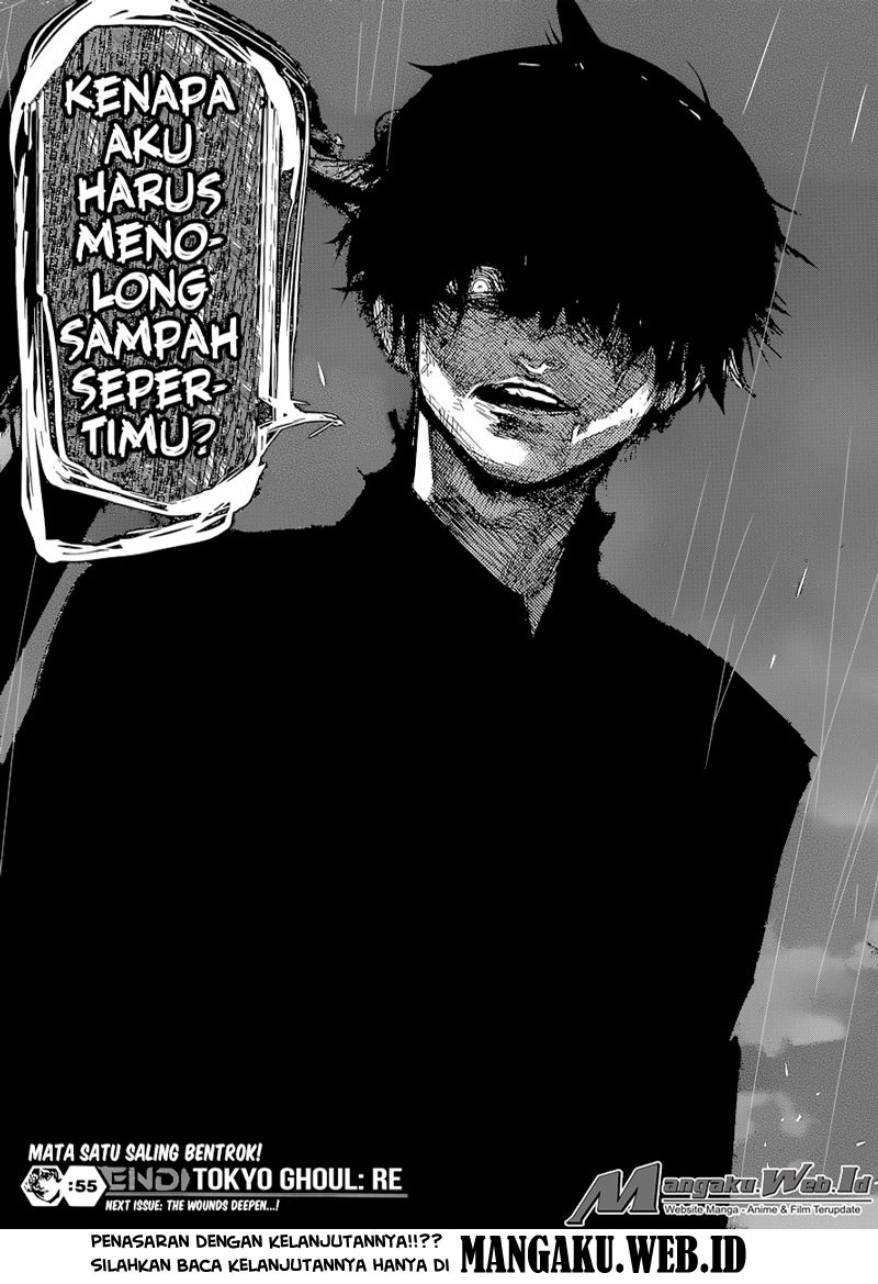 Tokyo Ghoul:re Chapter 55 - halaman 17