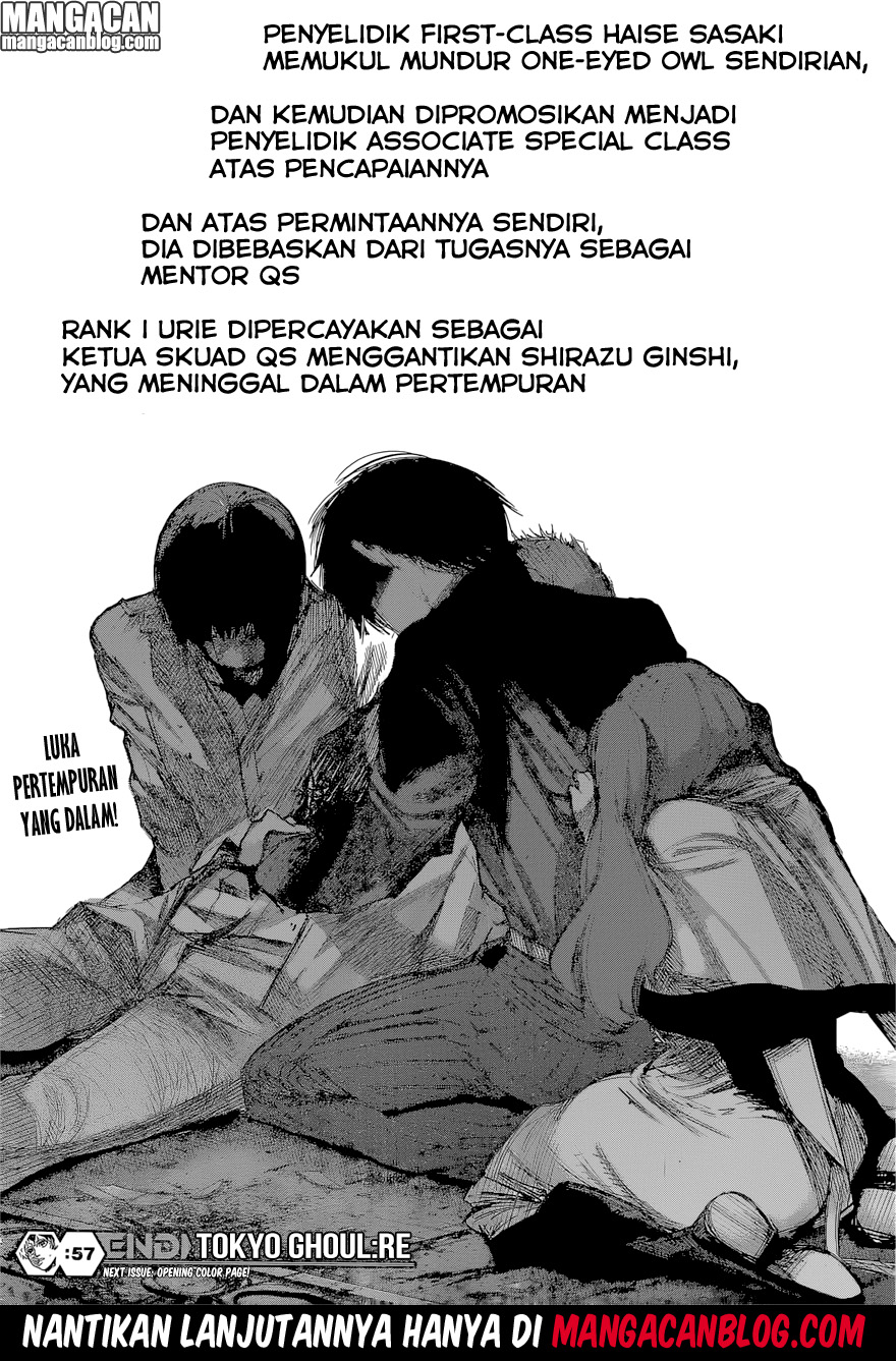 Tokyo Ghoul:re Chapter 57 - halaman 17