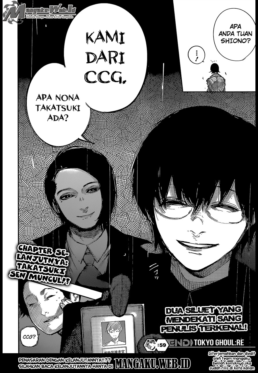 Tokyo Ghoul:re Chapter 59 - halaman 17
