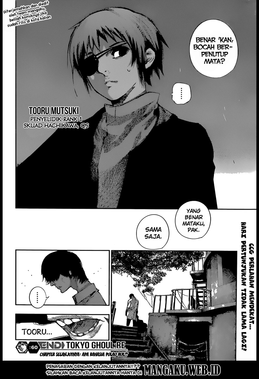 Tokyo Ghoul:re Chapter 60 - halaman 17
