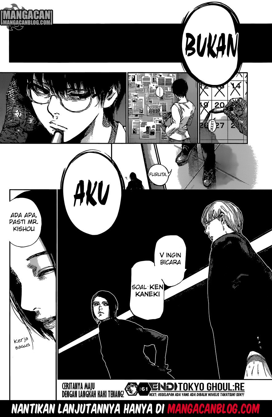 Tokyo Ghoul:re Chapter 61 - halaman 19