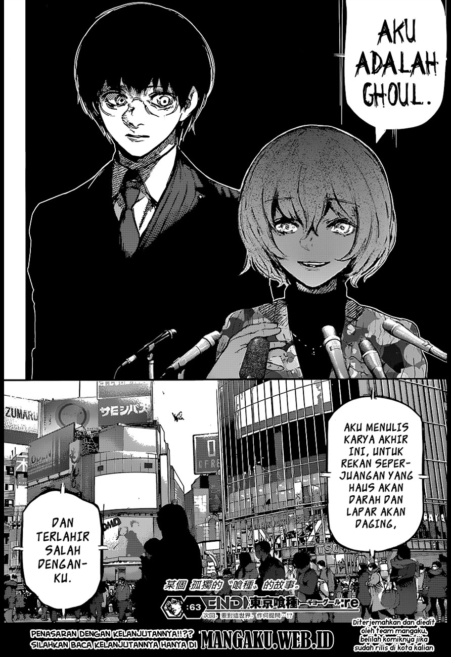 Tokyo Ghoul:re Chapter 63 - halaman 17