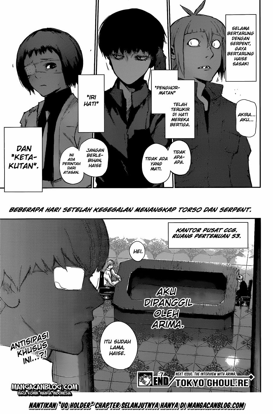 Tokyo Ghoul:re Chapter 7 - halaman 21