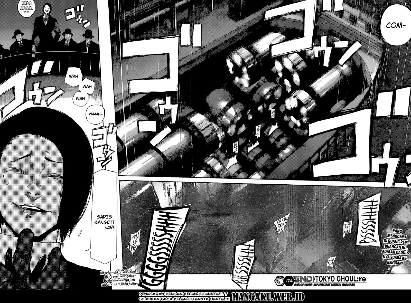 Tokyo Ghoul:re Chapter 74 - halaman 19