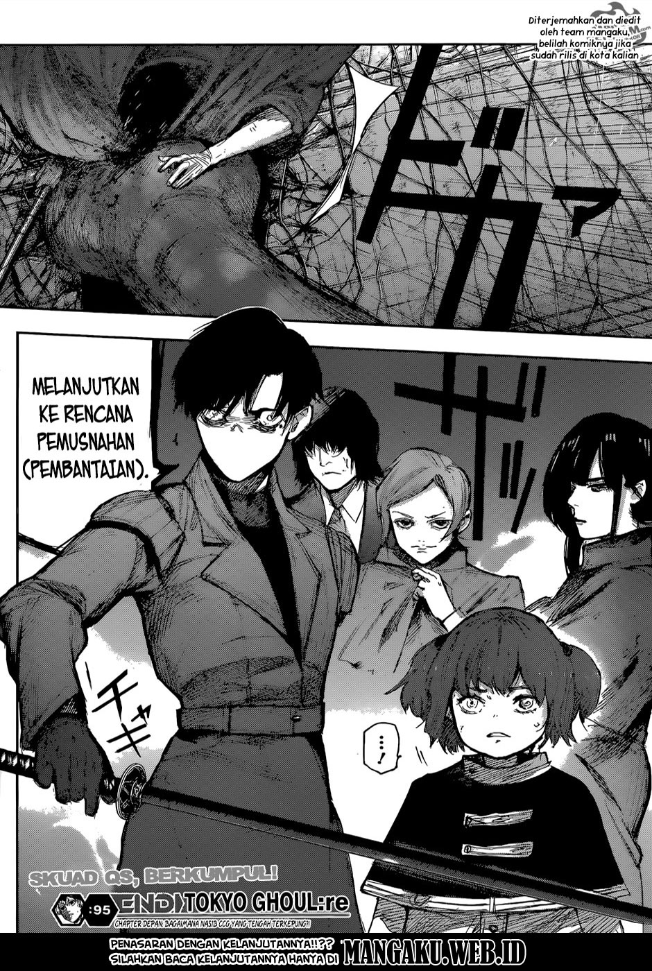 Tokyo Ghoul:re Chapter 95 - halaman 18