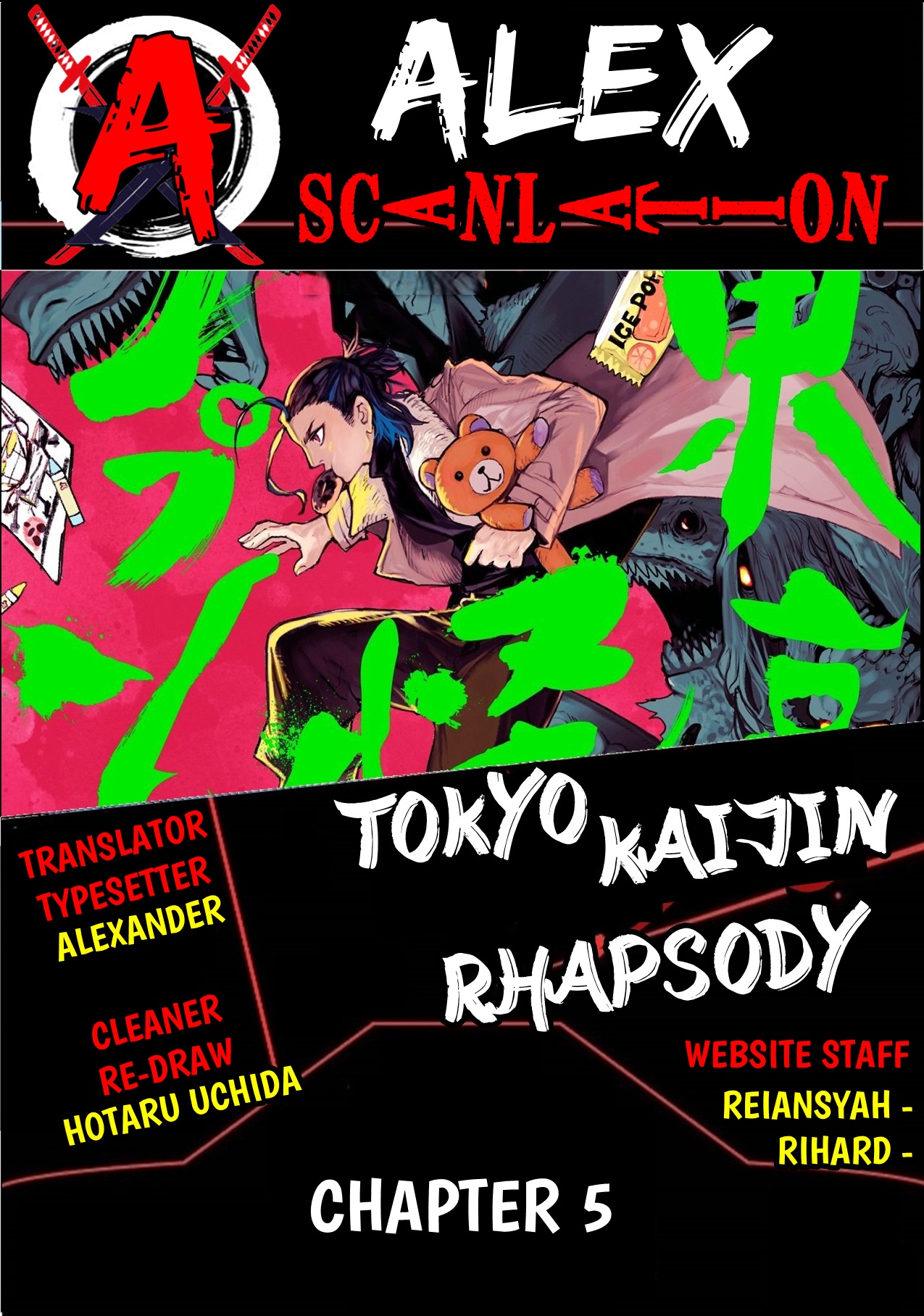 Tokyo Kaijin Rhapsody Chapter 5 - halaman 1