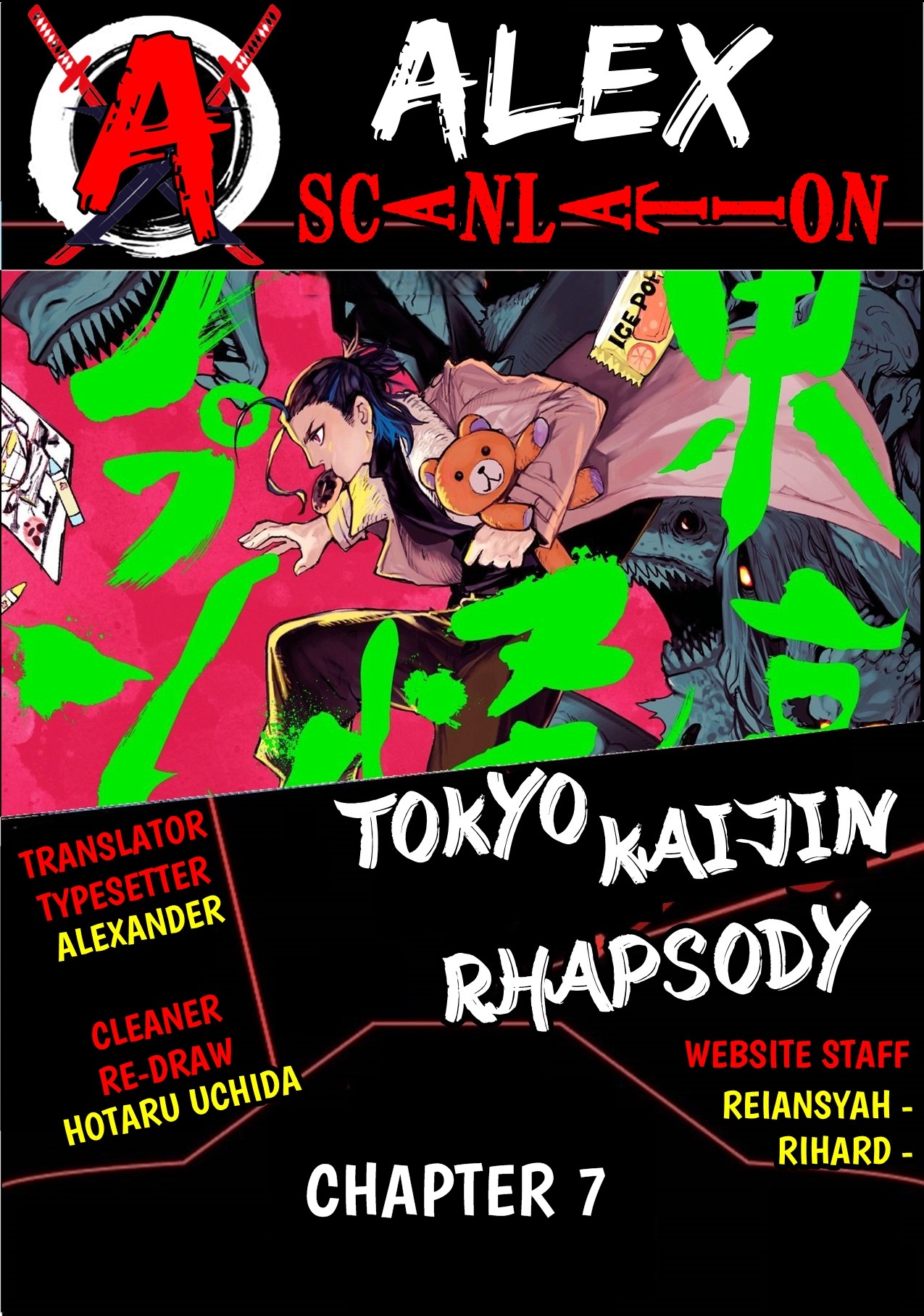 Tokyo Kaijin Rhapsody Chapter 7 - halaman 1