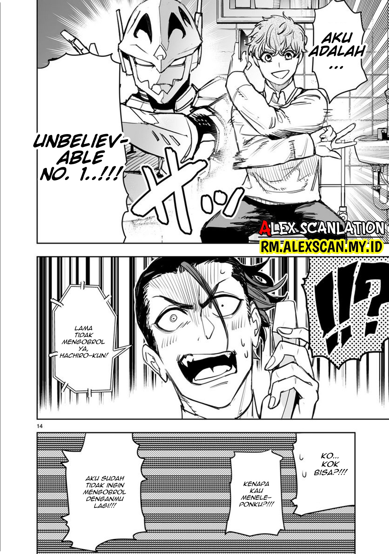 Tokyo Kaijin Rhapsody Chapter 7 - halaman 16