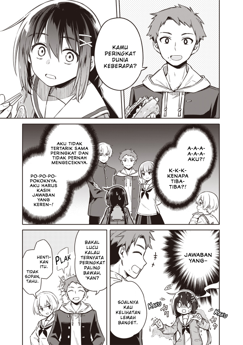 Tokyo Kinoko: Sekai Ranking 1-i no Comyuryoku Saijaku JK Chapter 1 - halaman 5