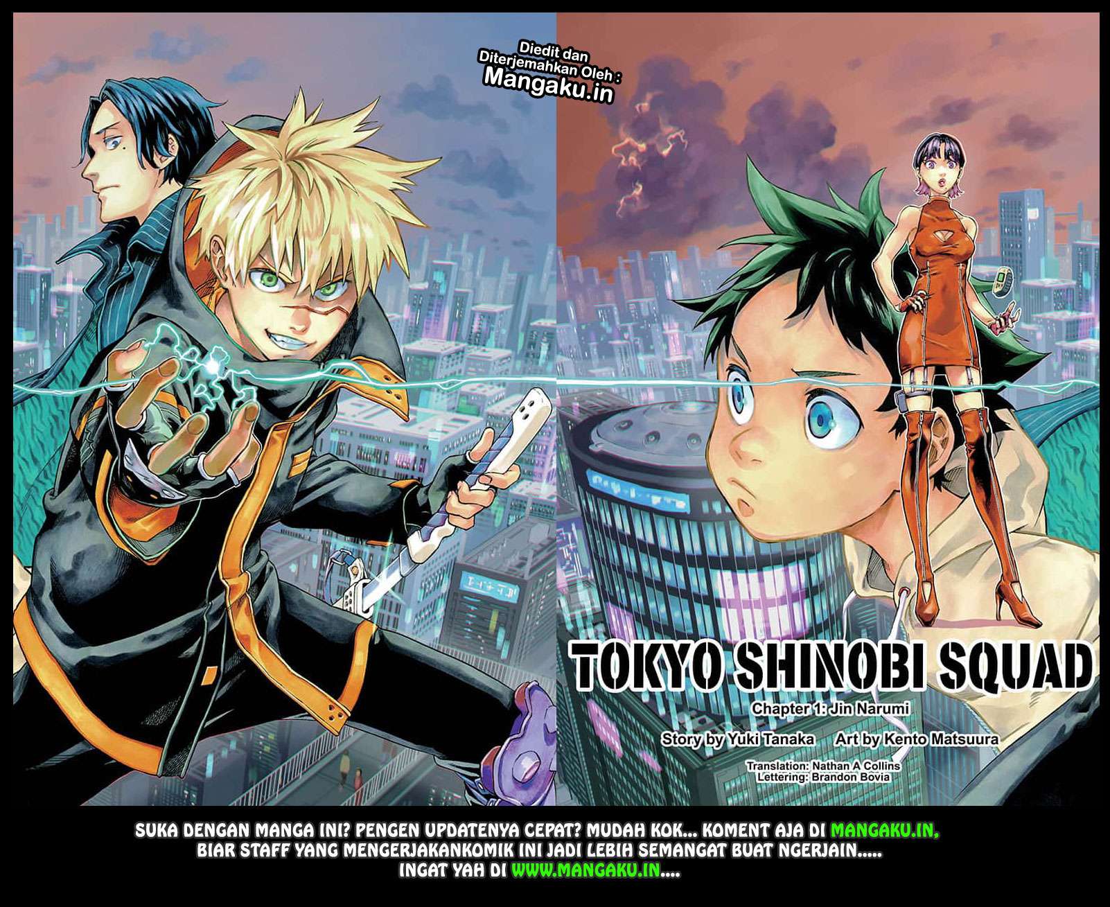 Tokyo Shinobi Squad Chapter 1.1 - halaman 3