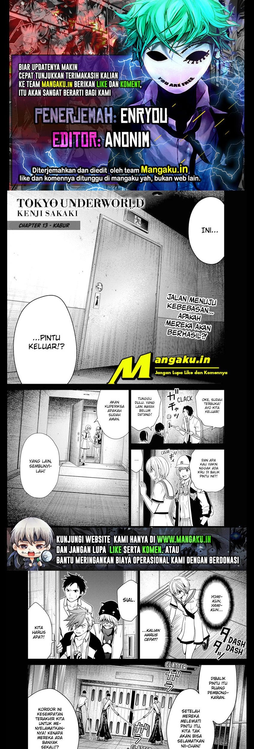 Tokyo Underworld Chapter 13 - halaman 1