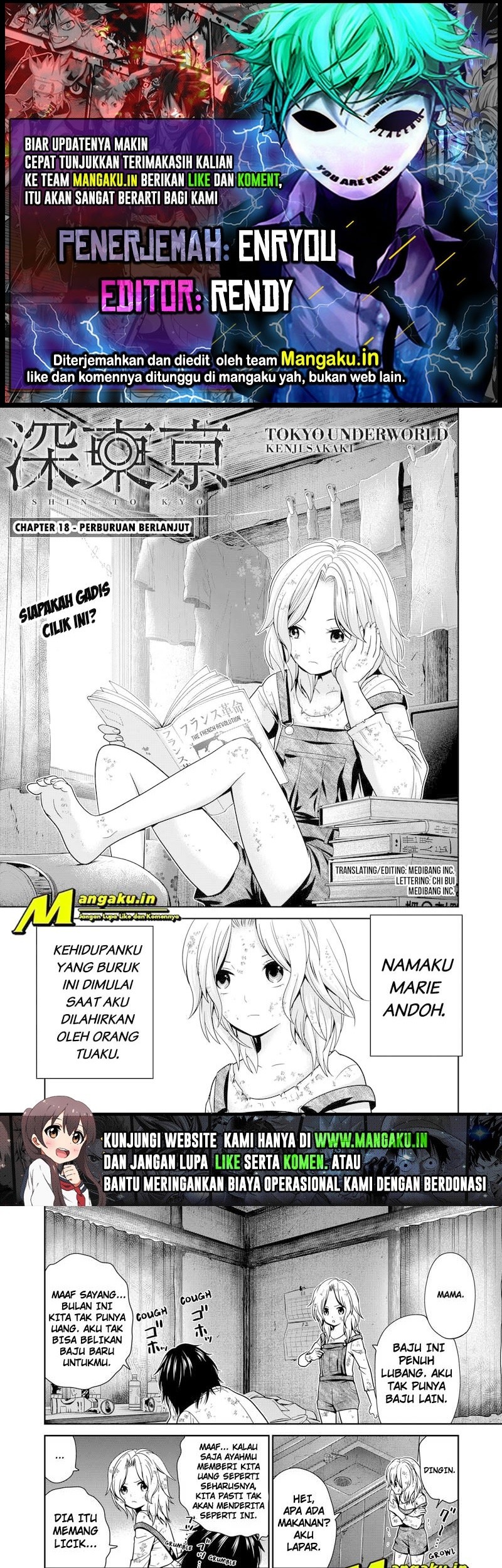 Tokyo Underworld Chapter 18 - halaman 1