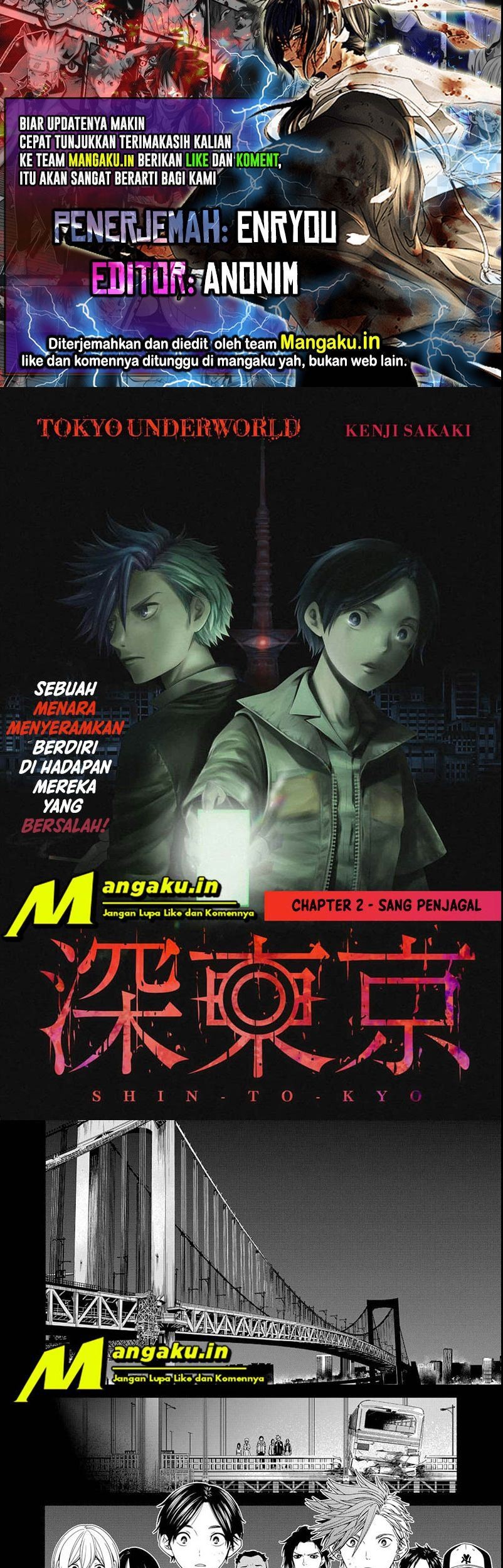 Tokyo Underworld Chapter 2.1 - halaman 1