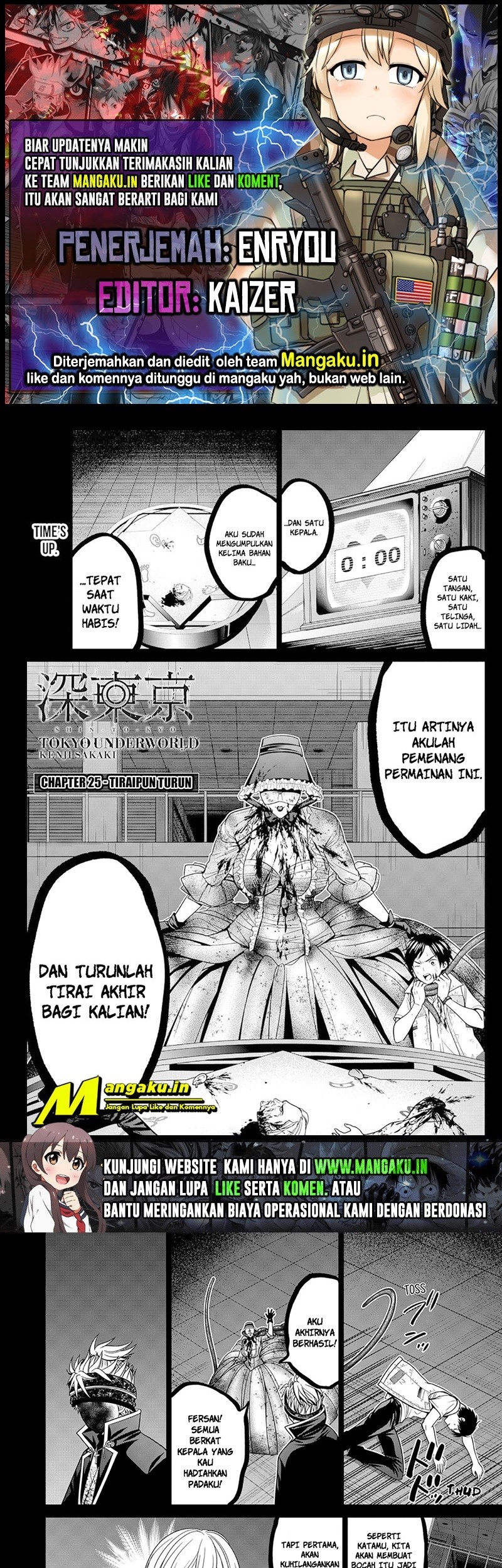 Tokyo Underworld Chapter 25 - halaman 1