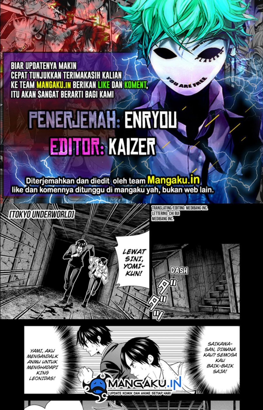 Tokyo Underworld Chapter 39 - halaman 1