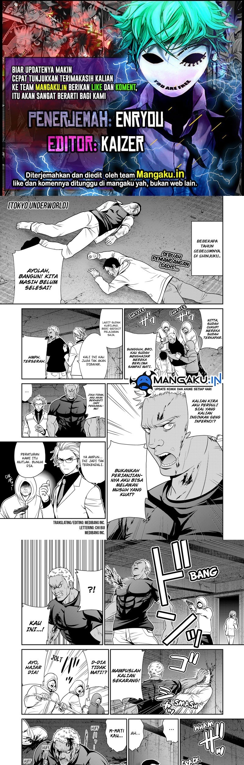 Tokyo Underworld Chapter 41 - halaman 1