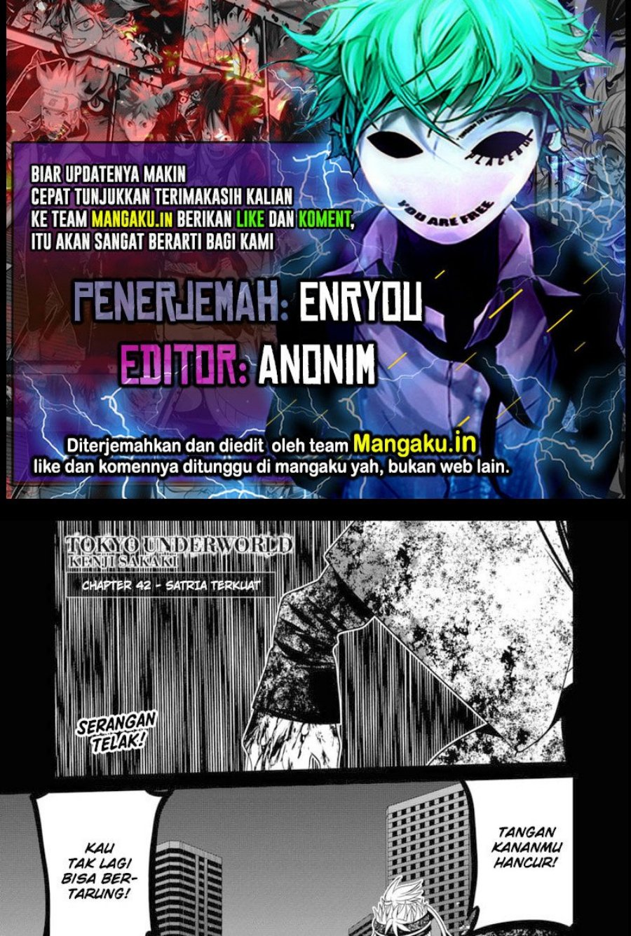 Tokyo Underworld Chapter 42 - halaman 1