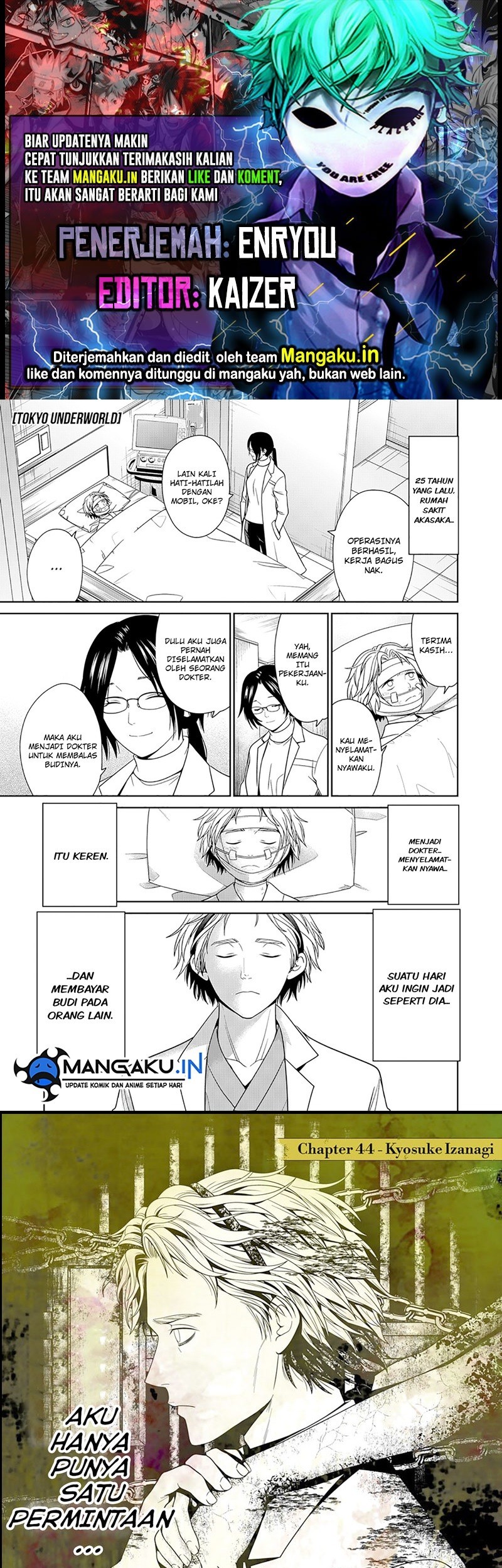Tokyo Underworld Chapter 44 - halaman 1