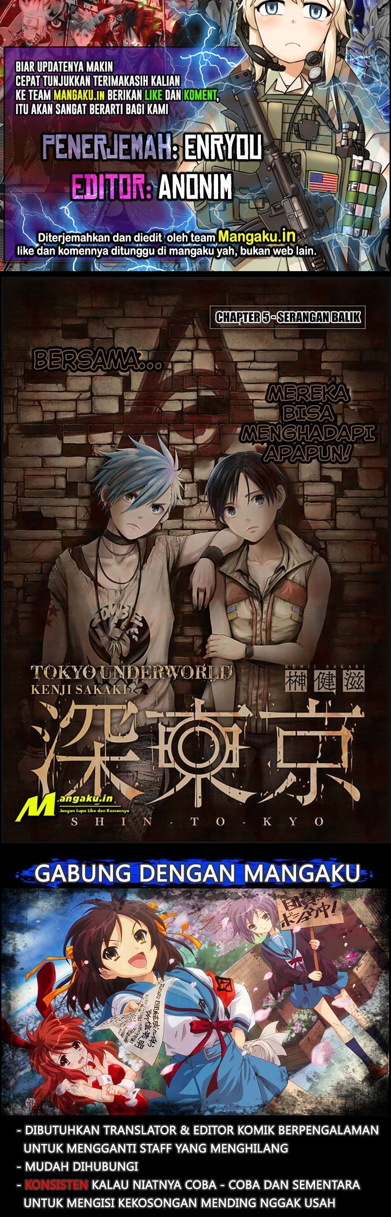 Tokyo Underworld Chapter 5 - halaman 1