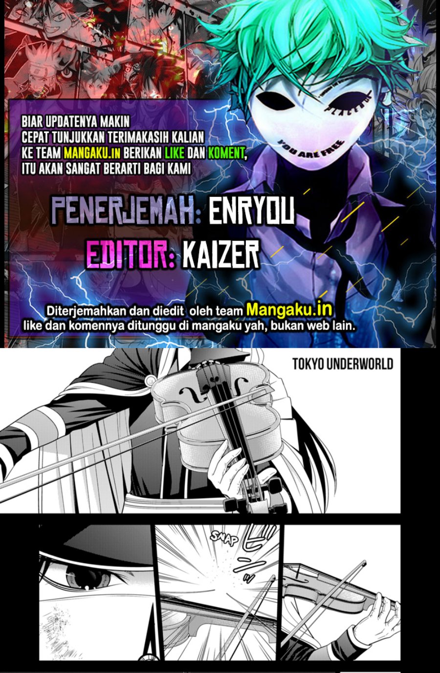 Tokyo Underworld Chapter 56 - halaman 1