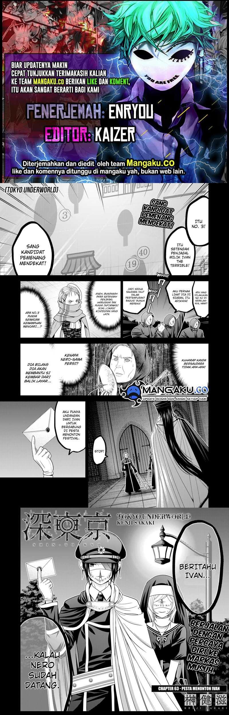 Tokyo Underworld Chapter 63 - halaman 1