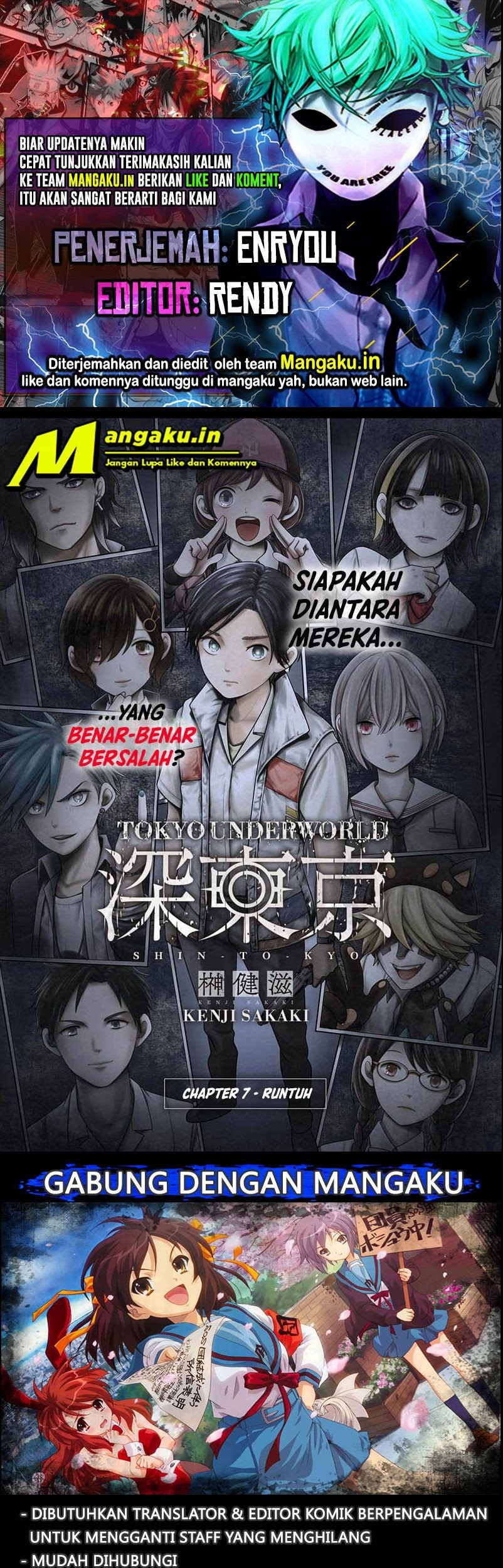 Tokyo Underworld Chapter 7 - halaman 1
