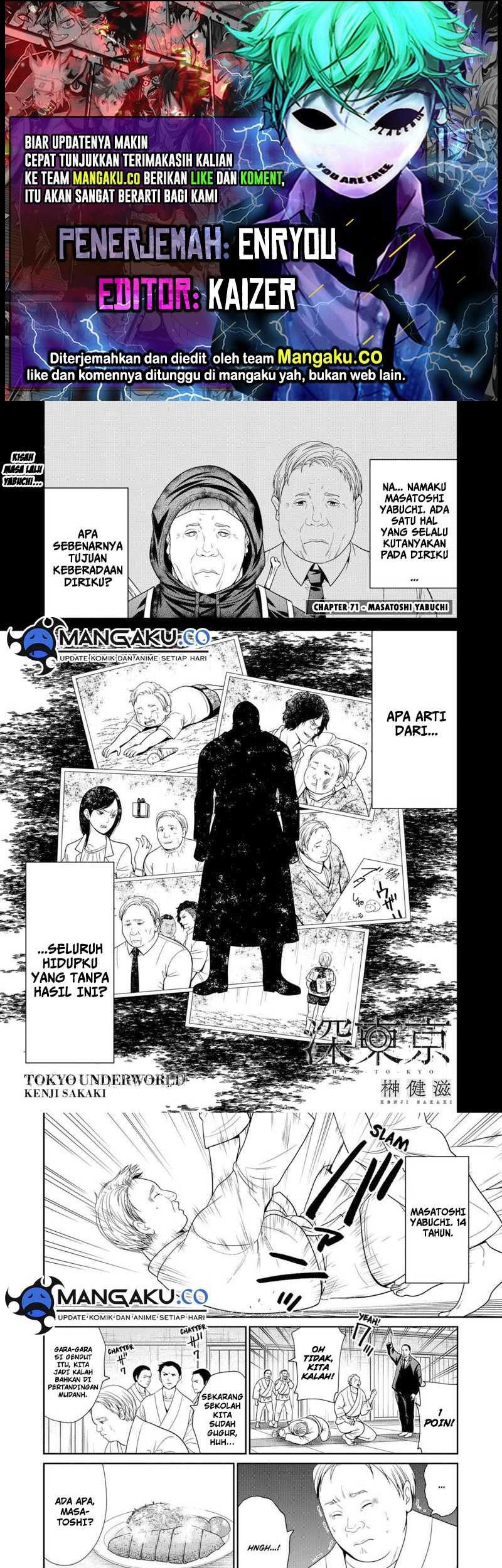 Tokyo Underworld Chapter 71 - halaman 1