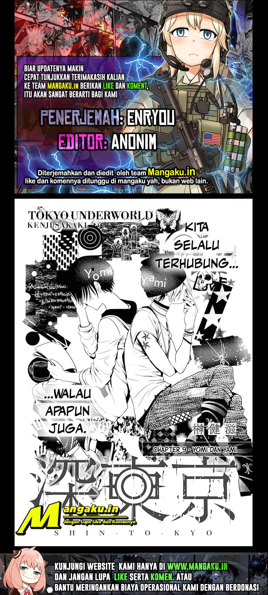 Tokyo Underworld Chapter 9 - halaman 1