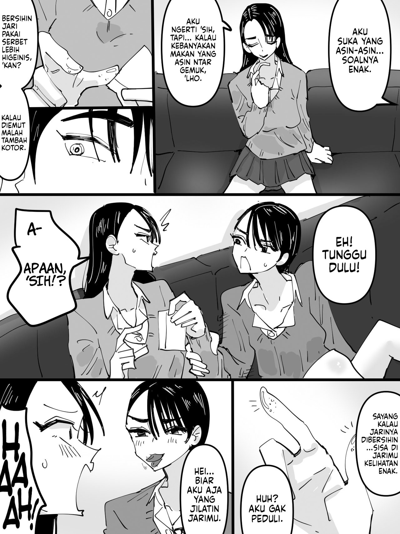 Tomodachi ga Watashi no Yubi wo Name Shaburi Tsukushita Hanashi Chapter 0 - halaman 3
