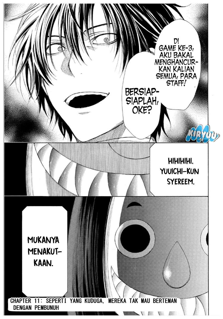 Tomodachi Game Chapter 11 - halaman 3