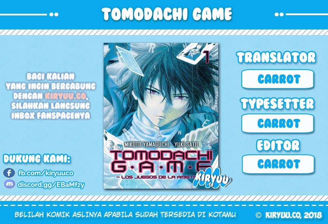 Tomodachi Game Chapter 16 - halaman 1