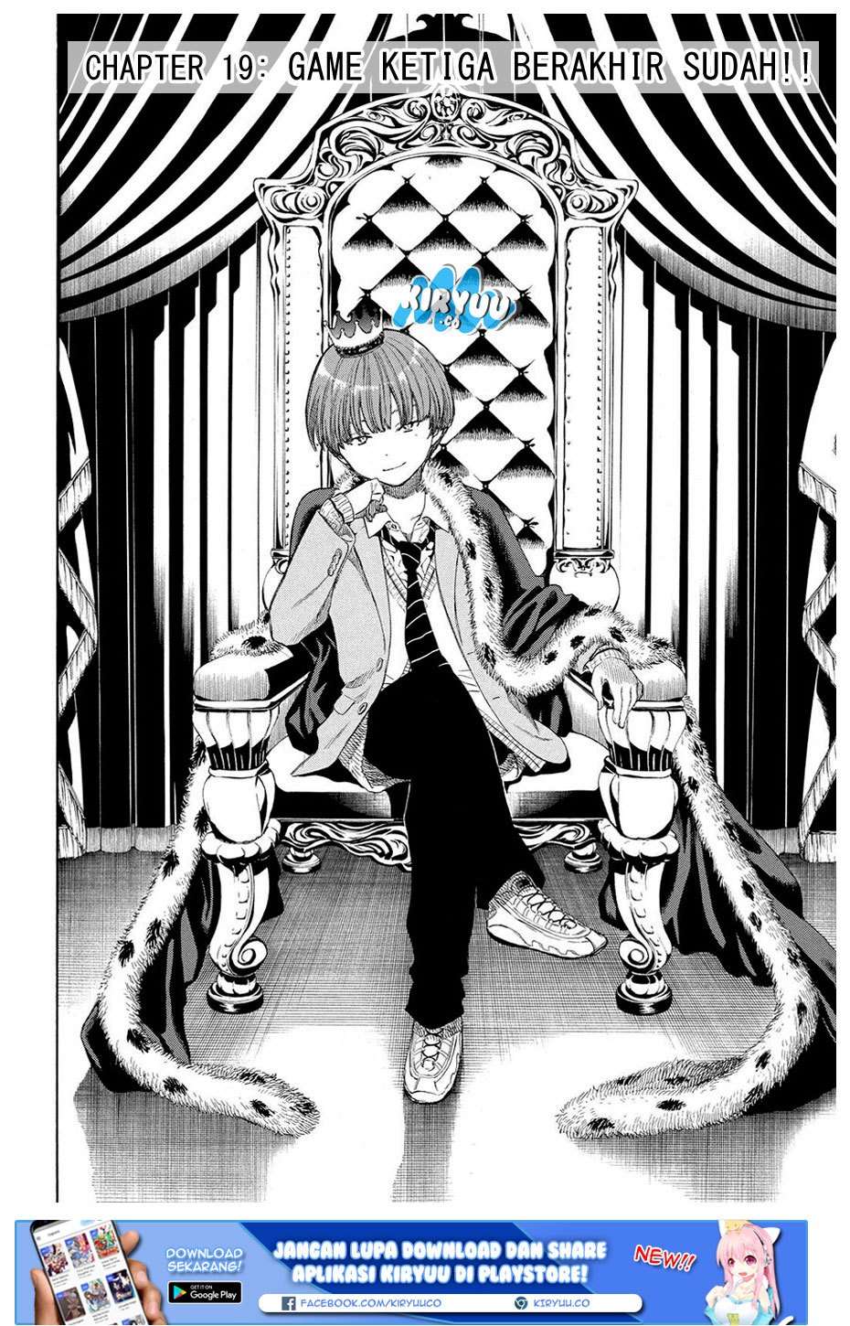 Tomodachi Game Chapter 19 - halaman 3