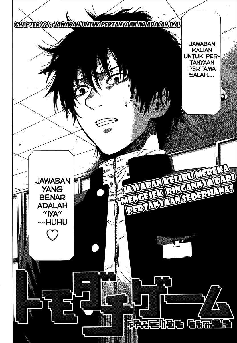 Tomodachi Game Chapter 2 - halaman 1
