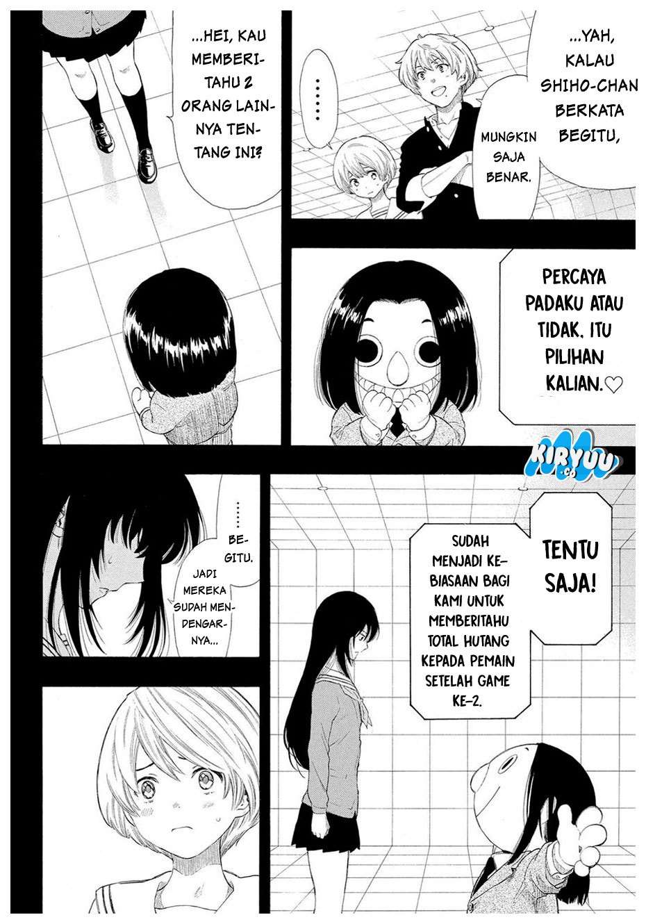 Tomodachi Game Chapter 21 - halaman 10