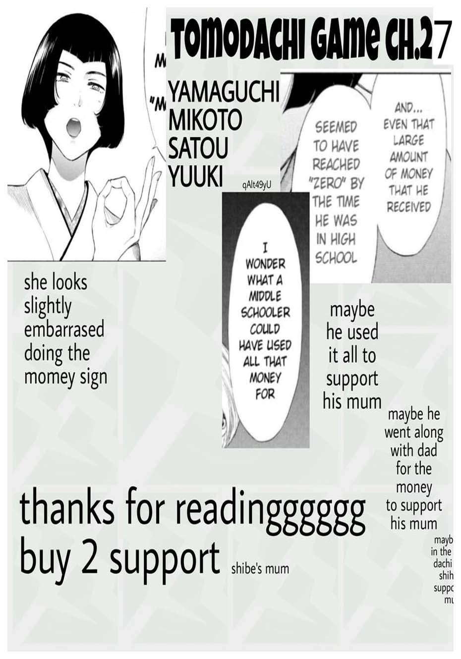 Tomodachi Game Chapter 27 - halaman 36