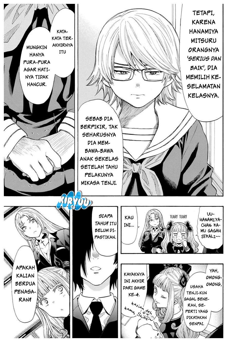 Tomodachi Game Chapter 32 - halaman 33
