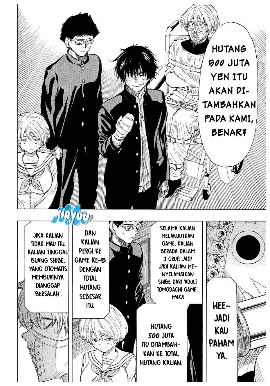 Tomodachi Game Chapter 33 - halaman 30