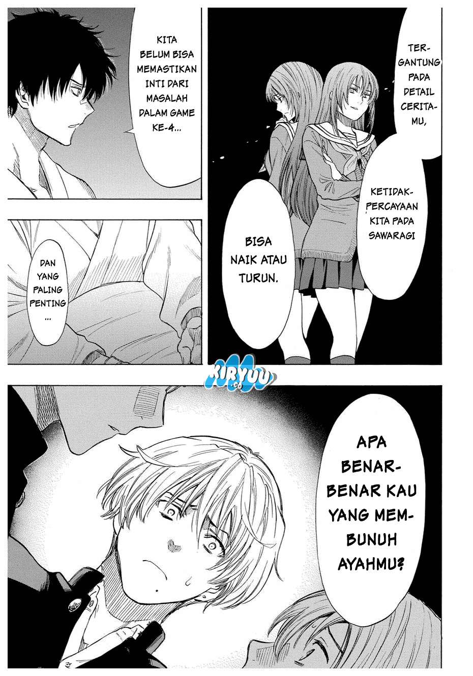 Tomodachi Game Chapter 34 - halaman 10