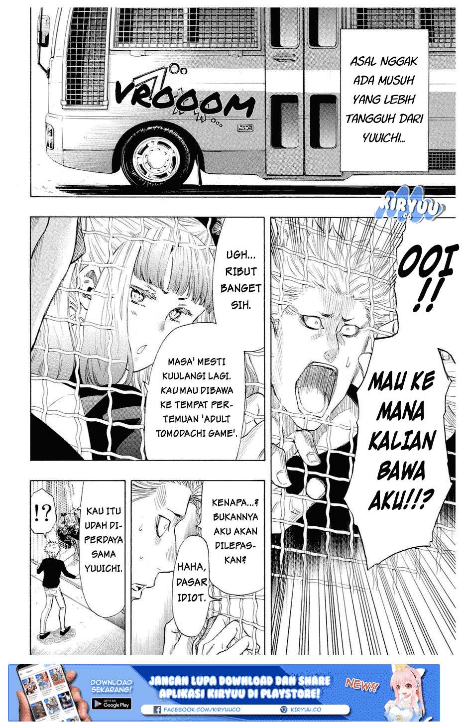 Tomodachi Game Chapter 34 - halaman 37