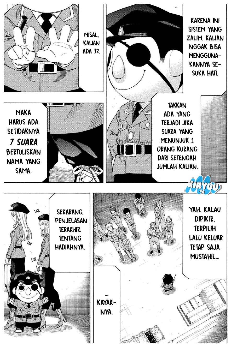 Tomodachi Game Chapter 36 - halaman 21