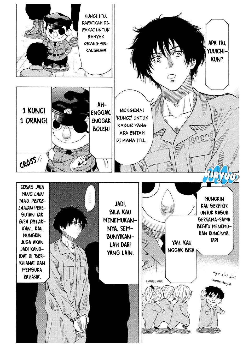Tomodachi Game Chapter 36 - halaman 29