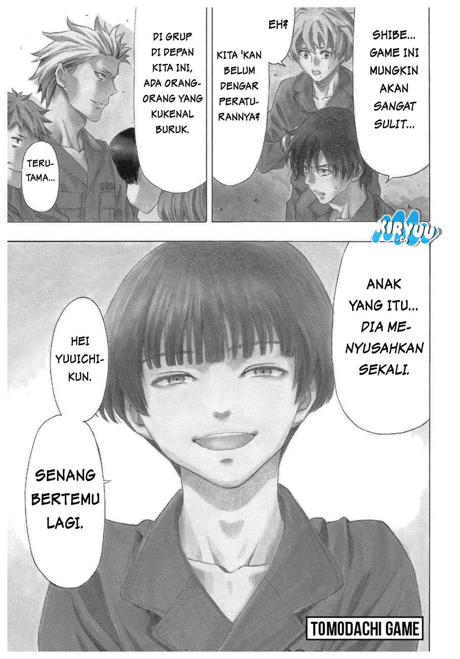 Tomodachi Game Chapter 36 - halaman 3